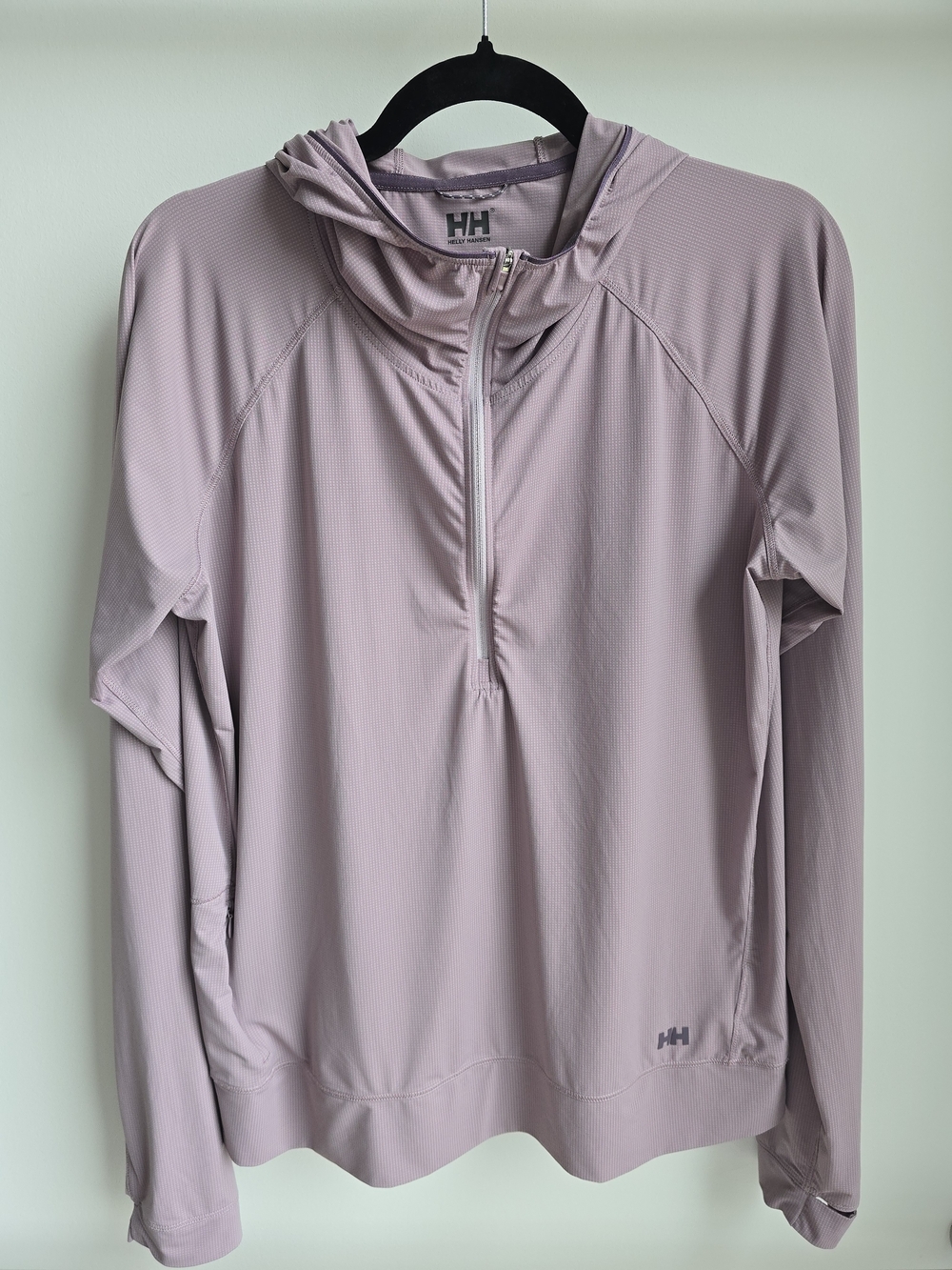 Helly Hansen Womens Shine Solen Lightweight Hooded Sun Shirt Pullover w Hood